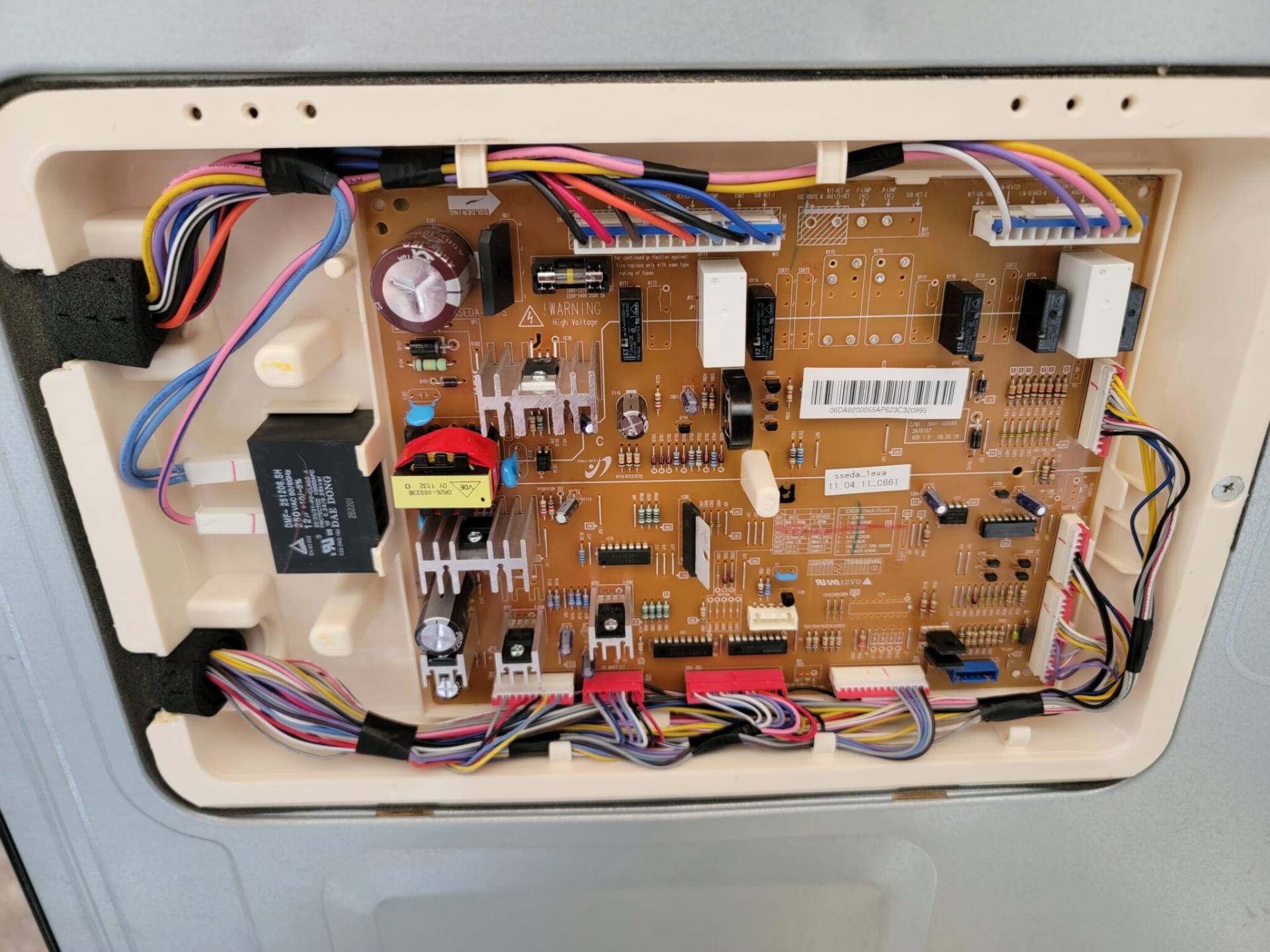 refrigerator control board